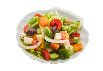 Delicous greek salad