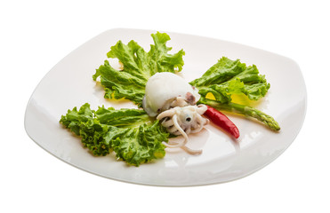 Boiled cuttlefish