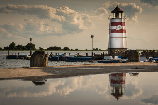 Lighthouse on Ummanz, Rügen, Baltic Sea, Mecklenburg-Western Po