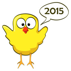 cartoon chicken blue wave 2014