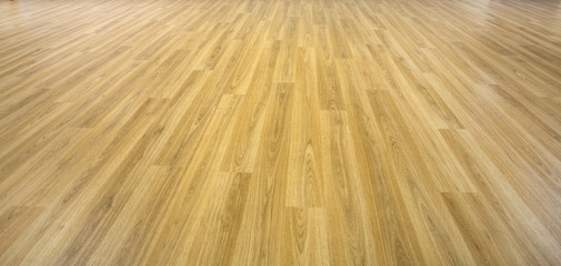 flat solid oak wooden flooring in perspective view