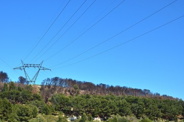 LIGNE ELECTRIQUE A HAUTE TENSION