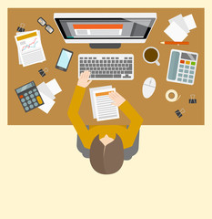 Accounter management workplace
