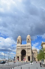 Obraz premium Cathédrale sainte marie majeure, Marseille