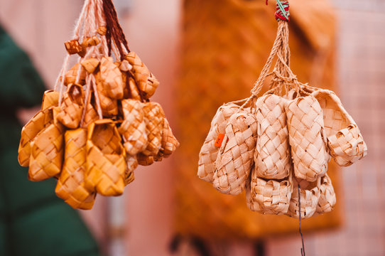 Russian souvenirs in Moscow, Lapti