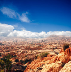 Stone desert in the Sahara
