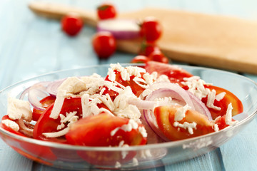 fresh tomato salad