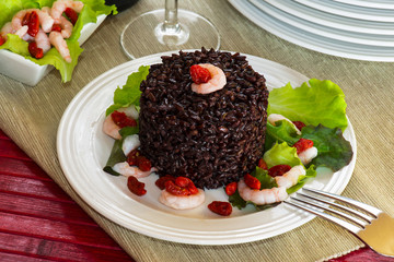 Black rice called 