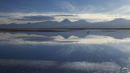 landscape with lagoon