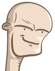 Bald man
