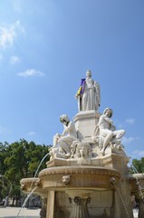 Naklejka premium Fontaine Pradier à Nîmes 