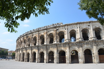 Naklejka premium Arènes de Nîmes