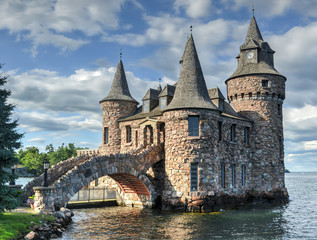 Fototapeta premium Power House of Boldt Castle, Thousand Islands, Nowy Jork