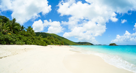 Fototapeta na wymiar Beautiful Caribbean beach