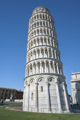 Fototapeta na wymiar Leaning Tower of Pisa in Tuscany
