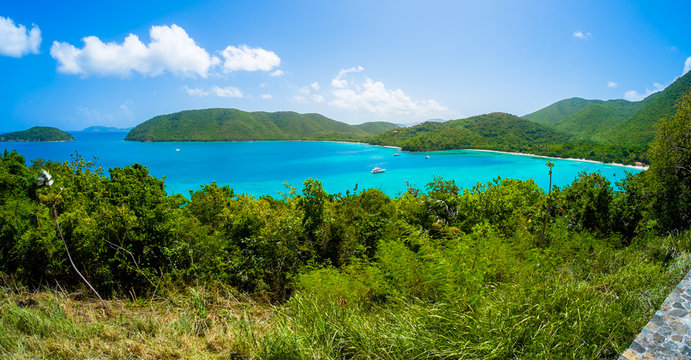 Beautiful Caribbean island