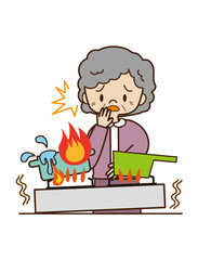 高齢者の火災事故