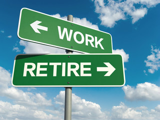 work retire