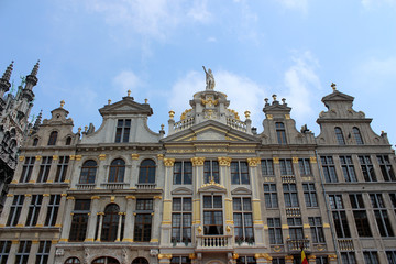 Fototapeta na wymiar Grand-Place de Bruxelles, façades #2
