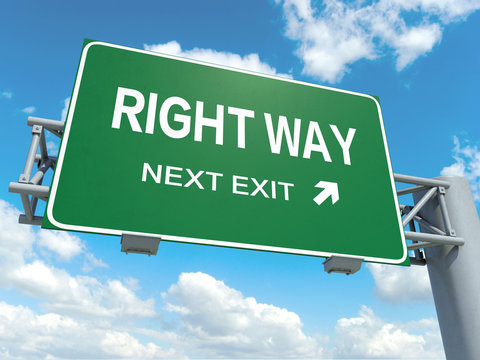 right way wrong way