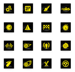 Obraz premium Racing icons