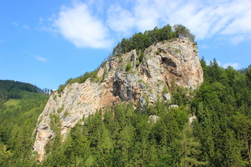 Der Gipfel des Röthelstein im Grazer Bergland (Steiermark)