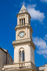 Fototapeta na wymiar Clocktower. Altamura. Puglia. Italy.