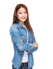 Obraz premium Confident young woman