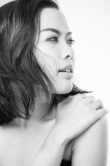 Obraz premium beautiful woman with perfect skin and face