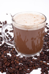 a cup of coffee