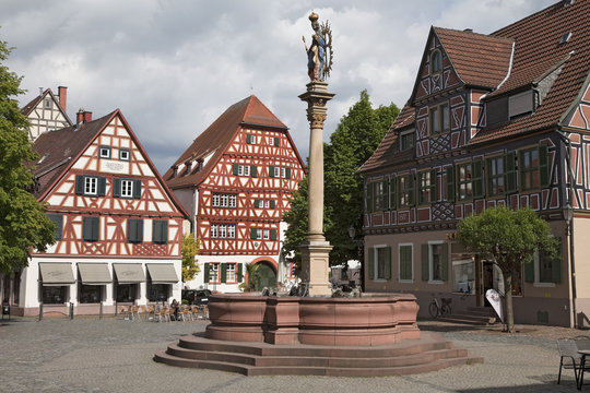 Ladenburg Marktplatz