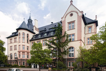 Fototapeta na wymiar Bensheim Rathaus