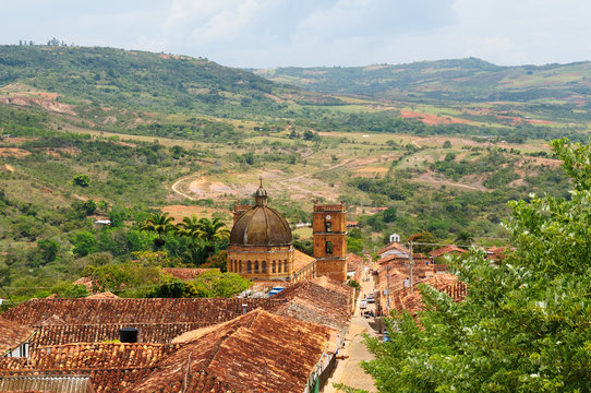 Colombia, Colonial village of Barichara