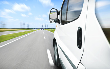 Fototapeta premium Driving