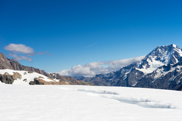 Fototapeta premium Snowy mountains