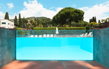 pool of a villa