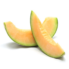 cantaloupe melon slices