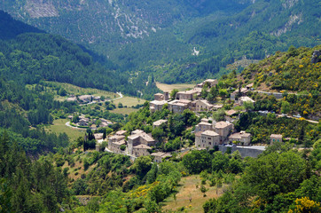 Typisches Dorf in der Provence