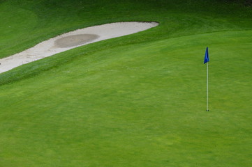 Obraz premium Golf course in France