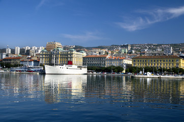 Ship Botel in Rijeka,Croatia