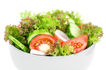 Fresh vegetable salad