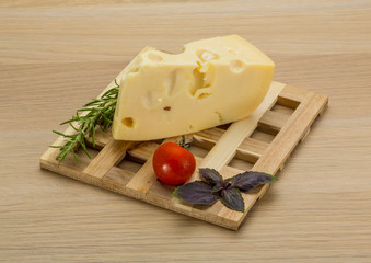 Maasdam cheese