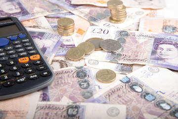 money on desk witch chart