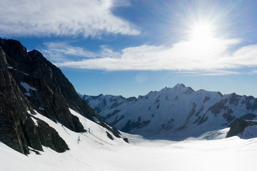 Obraz premium Snowy mountains