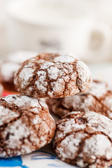 christmas chocolate cookies