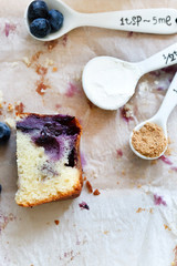 blueberry cake