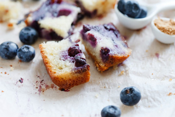 blueberry cake