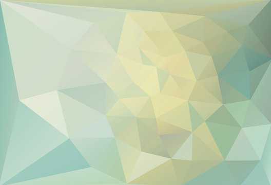 Vector triangle polygonal background in vintage style