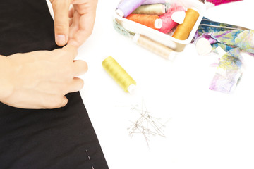 the process of making clothes