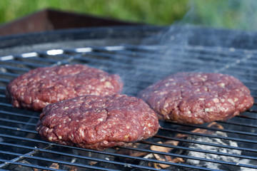 smoked burgers